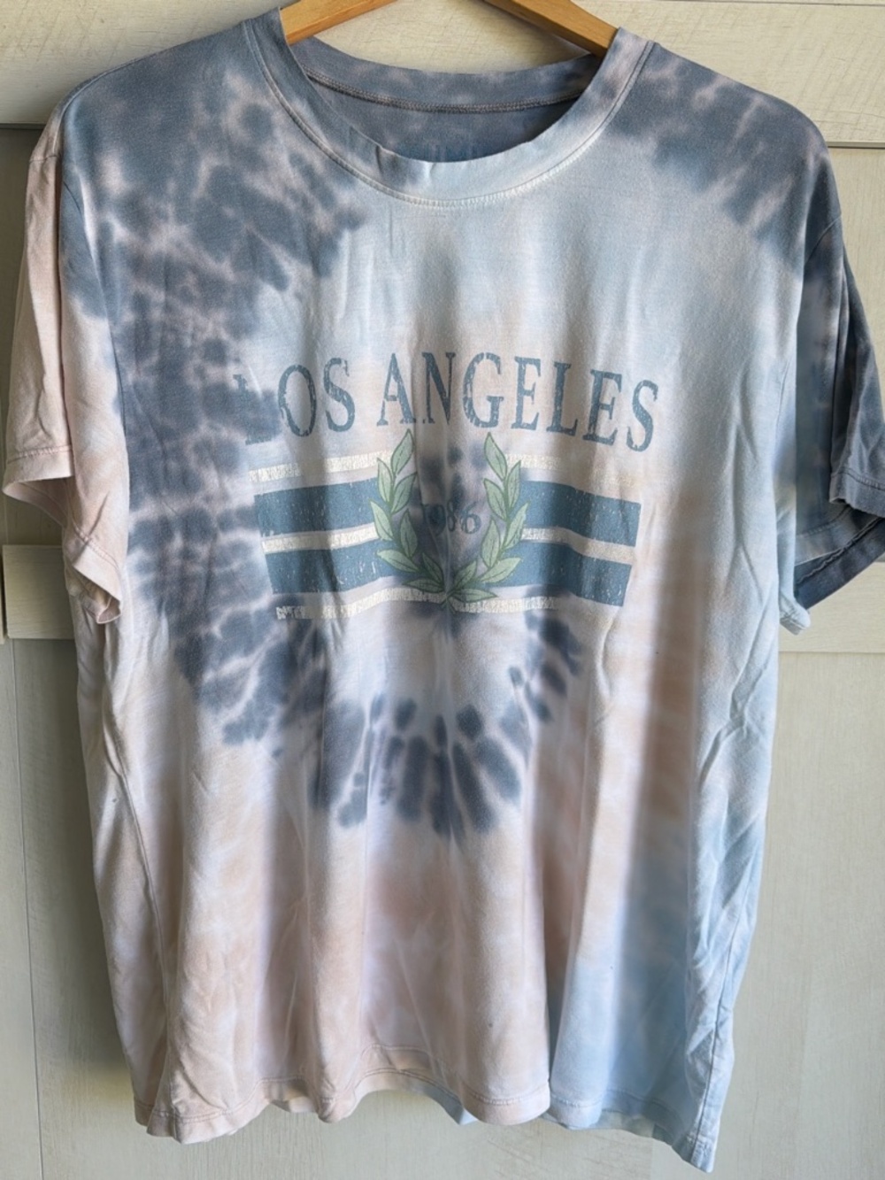 Show Me Your Mumu Tie Dye Los Angeles Graphic Tee